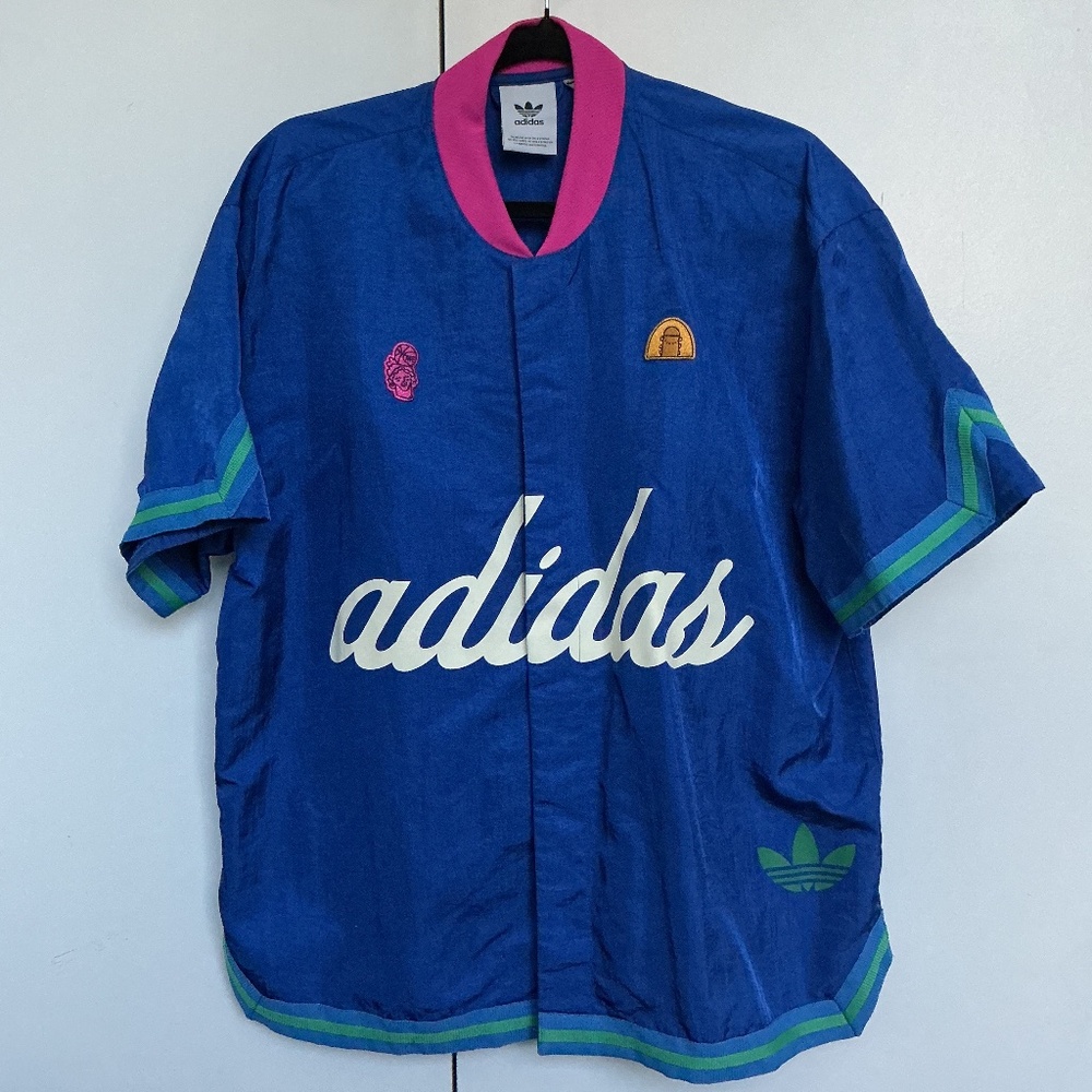 Adidas Mulitcolour Hoop York City Short-Sleeve